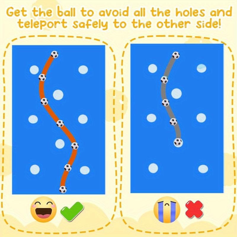 A Team Activity with 1pc Blue Cave Cloth Throwing Balls, Suitable for Work, Leisure, and Family Matches, Equipped with 6 Balls.