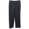 80s 90s Wool Old Slacks Pants 80 Charcoal Gray Men's Used