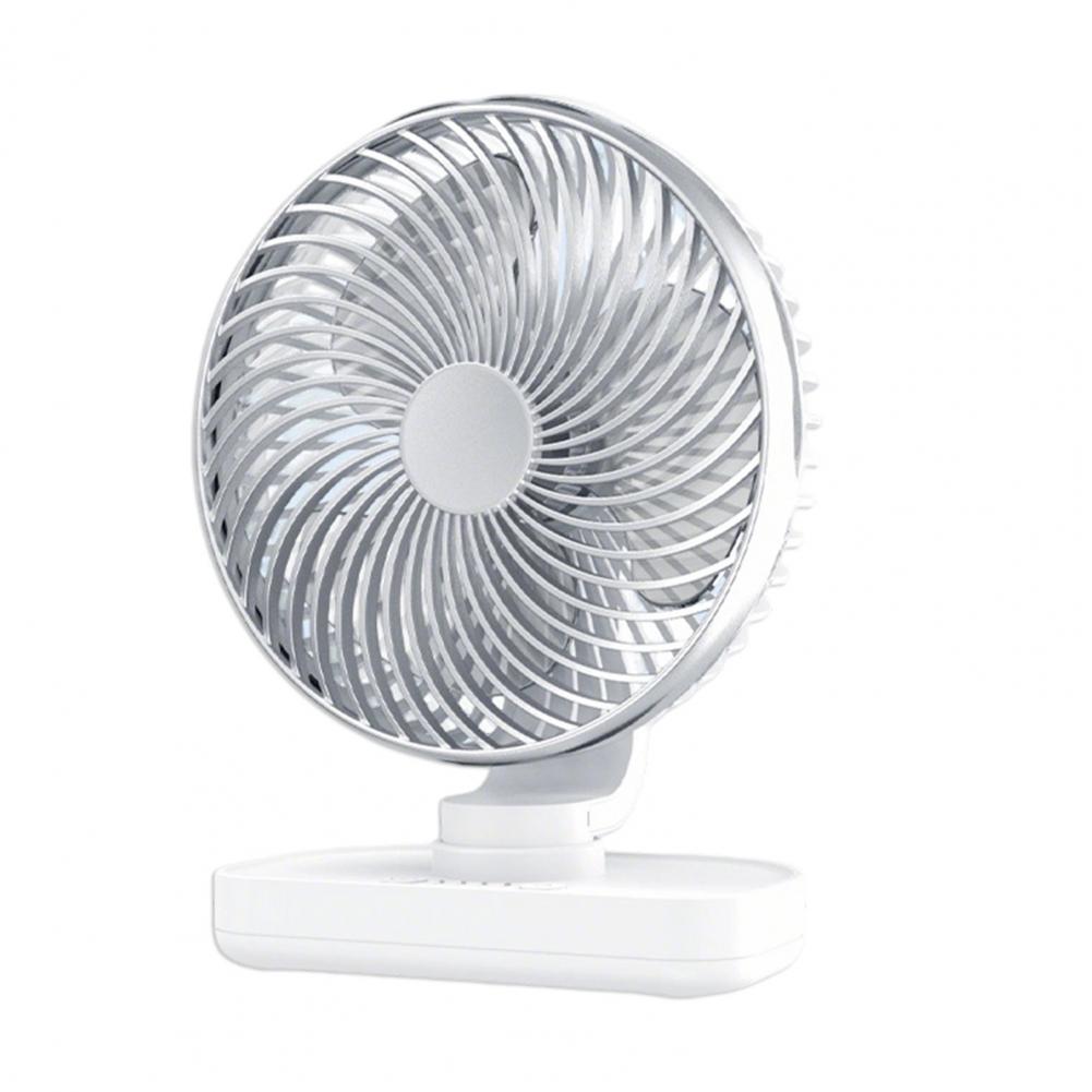 Portable Desk Fan, Small Air Circulating Fan, 3 Speed Quiet Cooling Fan Adjustable Tilt Head For Office Dorm And Kitchen