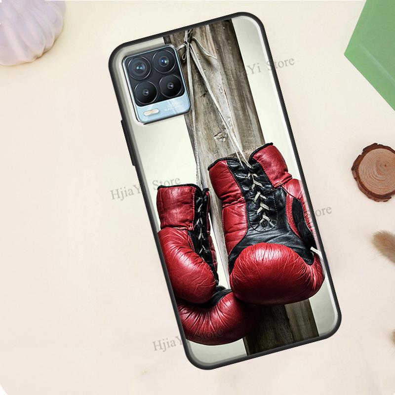 Boxing Gloves For Realme 10 Pro Plus C55 C35 C33 C31 C30 C21Y GT Neo 5 OnePlus 11 10T Nord CE 2 Lite Case
