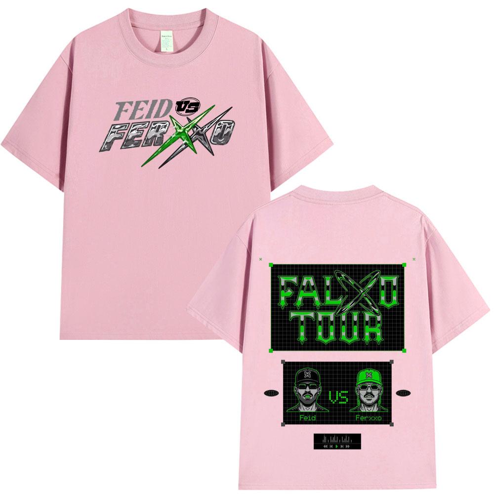 Rapper Feid Ferxxo Tour 2026 Merch Tshirt Mens Women Fashion Hip Hop Tshirts Cotton Casual Short Sleeve T Shirts Fan Gifts Top