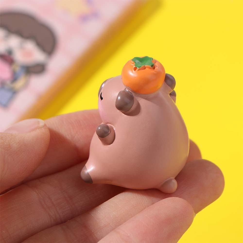 3D Simulation Mini Capybara Cute Simulation Capybara Model Capybara Figurine  Children Birthday