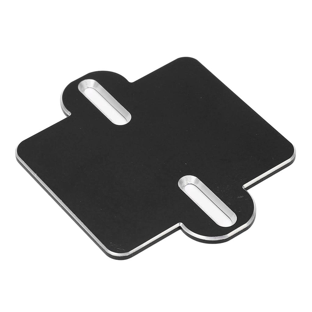 ESC Mounting Plate Aluminum Shock Absorbing ESC Fixing Plate for Traxxas for ARRMA 18 RC Car Black