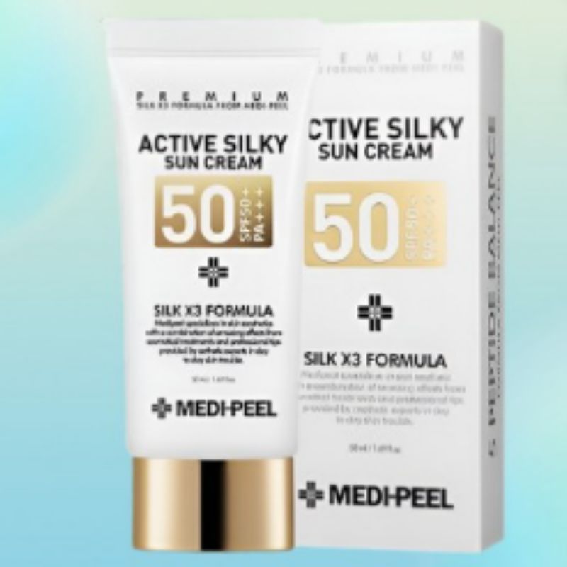 MEDI-PEEL Active Silky Sun Cream SPF50+ PA+++ 50ml