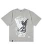 STIGMA Angel Oversized Short Sleeves T-Shirts Gray