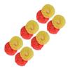 100 Pcs Disposable Microphone Cover Non Woven Microphone Protective Cover for Schools Universities