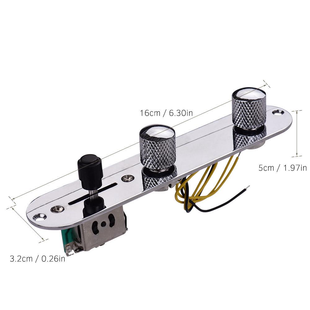 Tele Guitar Telecaster Pannello Di Controllo E Sostituzione Manopole Per