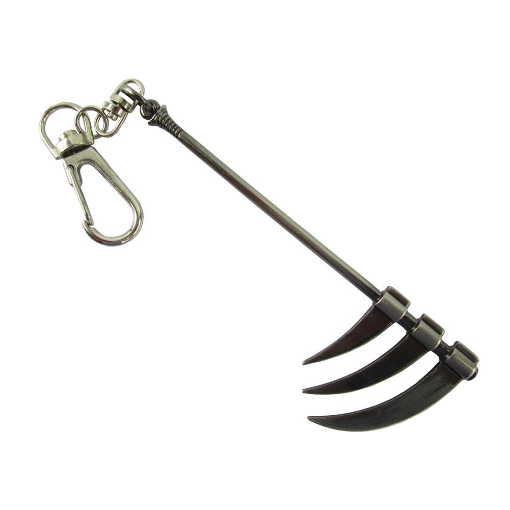 Brdwn Akatsuki ninja of Yugakure Hidan 10.5cm/4.1in Cosplay Sickle Model Key Chain Ring