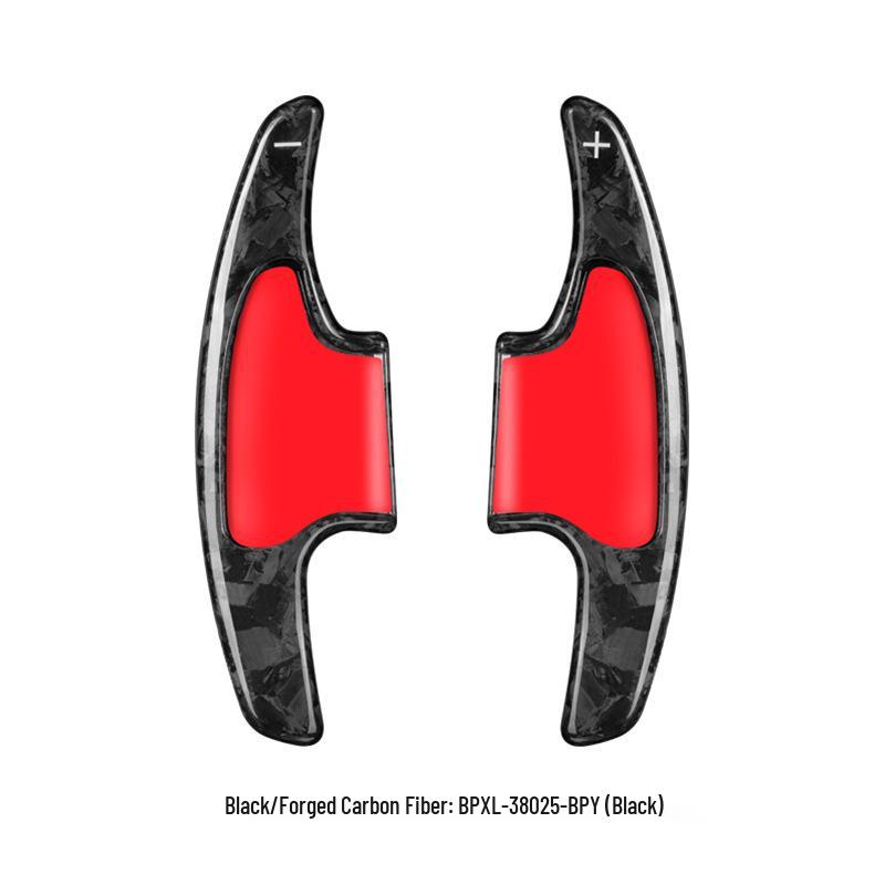 T-Carbon Carbon Fiber Shift Paddles for Honda Fit Vezel - Extended Steering Wheel Mod.