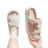 Slippers for Summer, Indoors, Cotton Linen, Cool, Non-slip, Indoor and Outdoor, Sandals, Washable, Ultra-lightweight EVA, Anti-slip, for Summer,