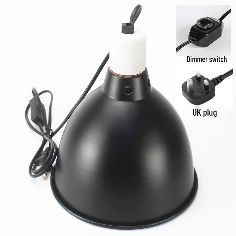 Turtle Basking Reptile Lamp: Adjustable Heat-Resistant Sun Lamp Cover with Focused Light and Heat Control