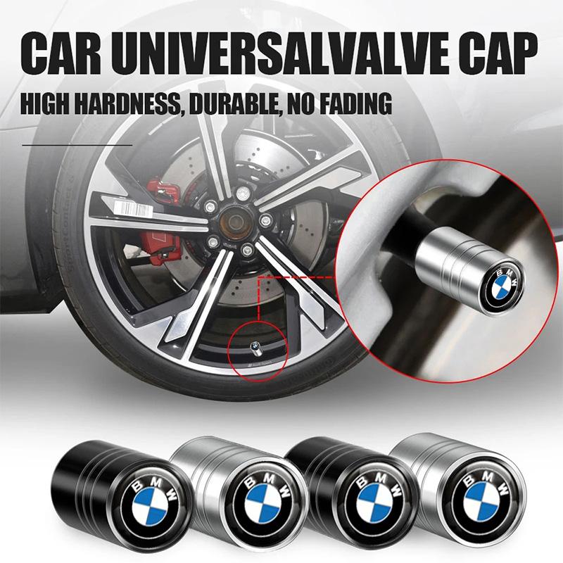4Pcs Car Styling Wheel Tire Valve Caps Cover For BMW M Sports E36 E39 E46 E60 E90 E90 F10 F30 G20 G21 G30 G11 F15 X5 Accessories