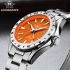 ADDIESDIVE Luxury GMT Quartz Watch Swiss Ronda 515-24H Dial 38mm Stainless Steel 200M Water Resistant Sapphire Glass Wristwatch