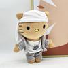 Selena Eminem Hello Kitty Bambola di Peluche Cappello Bianco Figura Giocattoli di Peluche Gatto Carino Ragazzi Ragazze Regalo di Compleanno Natale