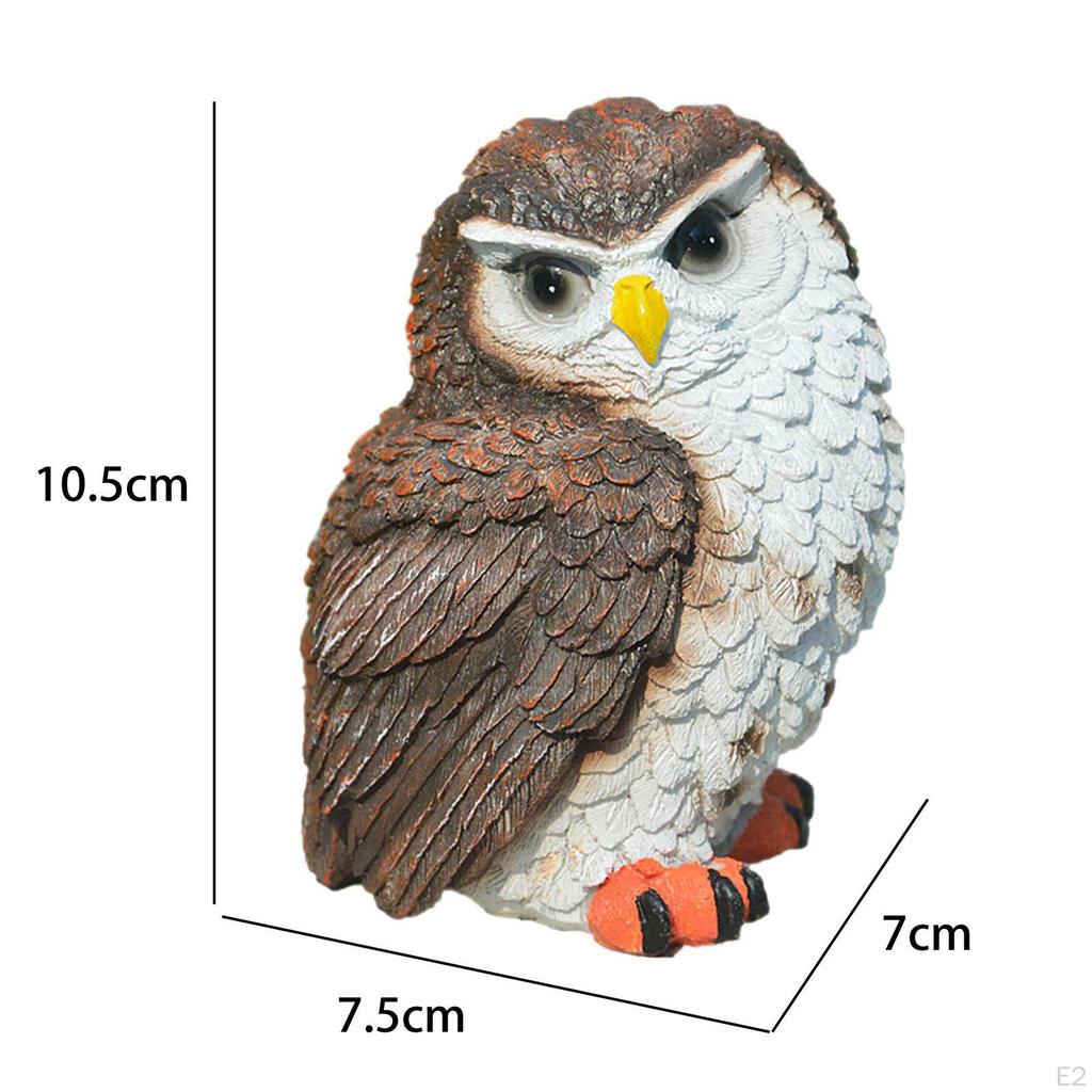 Niedliche Gartenstatue aus Kunstharz, Dekoration für den Rasen im Freien, Tierfigur aus Polyresin, Skulptur, Ornament