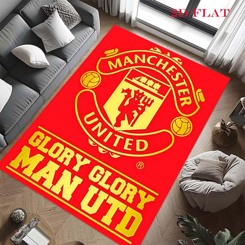Round MUFC Rug Carpet Rug for Living Room Bedroom Home Sofa Decoration,Kids play Nonslip Floor Mat