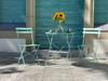 Steel Balcony Furniture (2 X Folding Chair + Table) SEMPLICI Mint