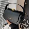 Korean Trendy High-End Women's Spring/Summer 2024 Textured Square Crossbody Bag