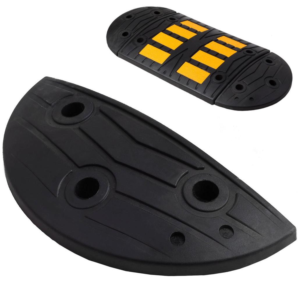 Rubber release ramp, extreme width 180x395x60mm