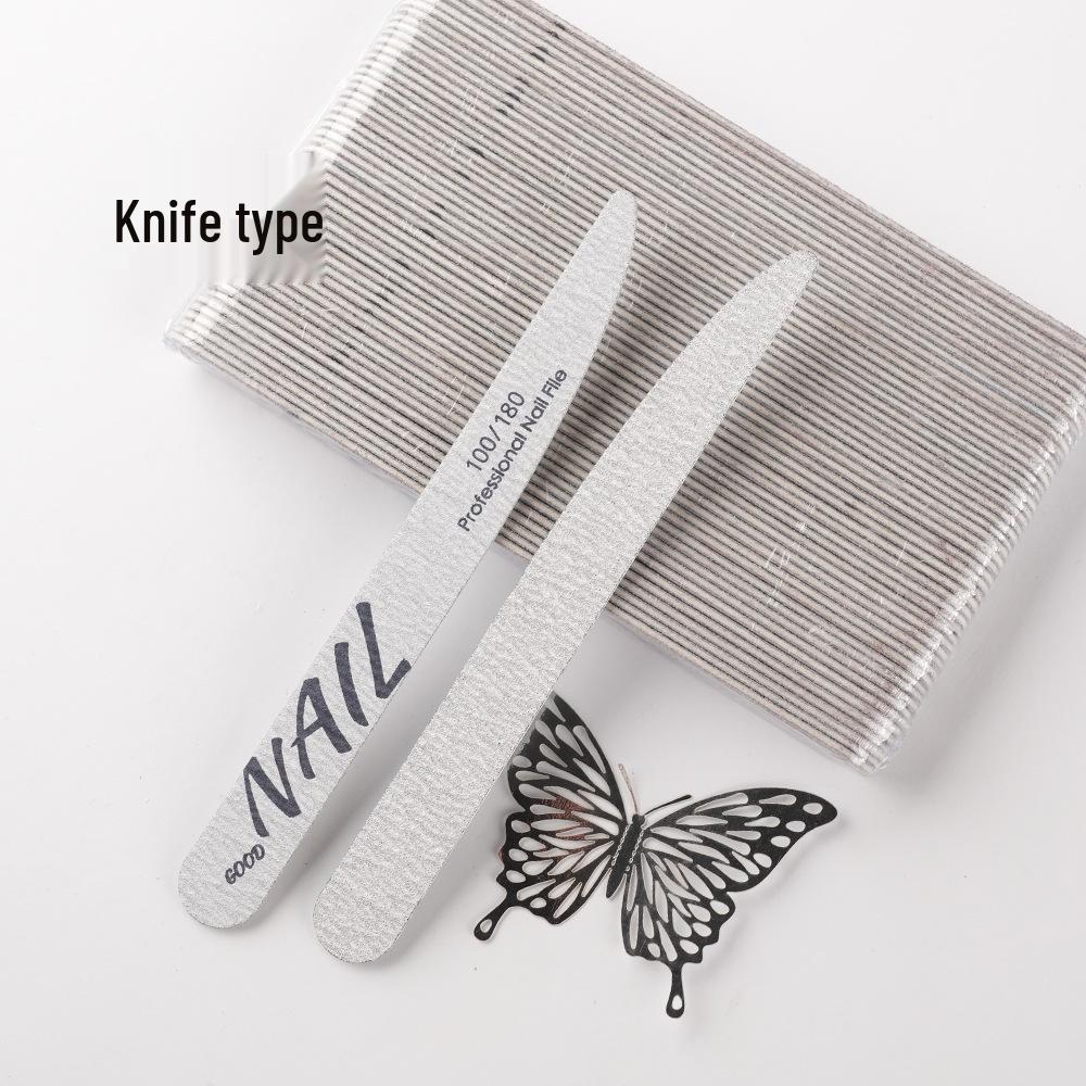 Waterproof Double-Sided Nail File Stick for Manicure - Polishing and Natural Finish