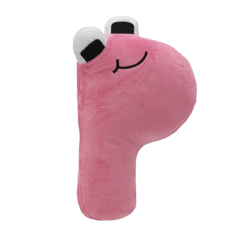 Alphabet Lore Plüschtiere Anime Puppe Kawaii 26 englische Buchstaben Stofftiere Kinder Aufklärung Montessori Plüschtier Puppe Geschenke