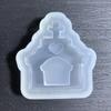 Soft Silicone Resin Mold Love Church Quicksand Mold Resin Art Craft DIY Handmade Jewelry Making Tool Silicone Mould