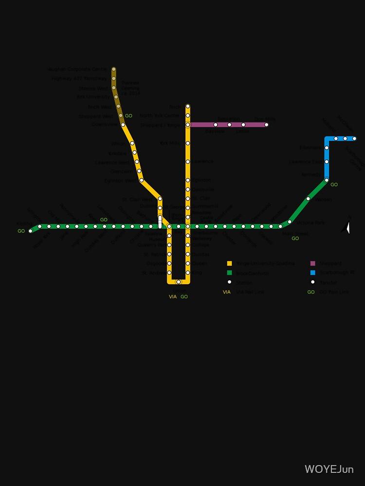 Metro Toronto Subway Classic T-Shirt