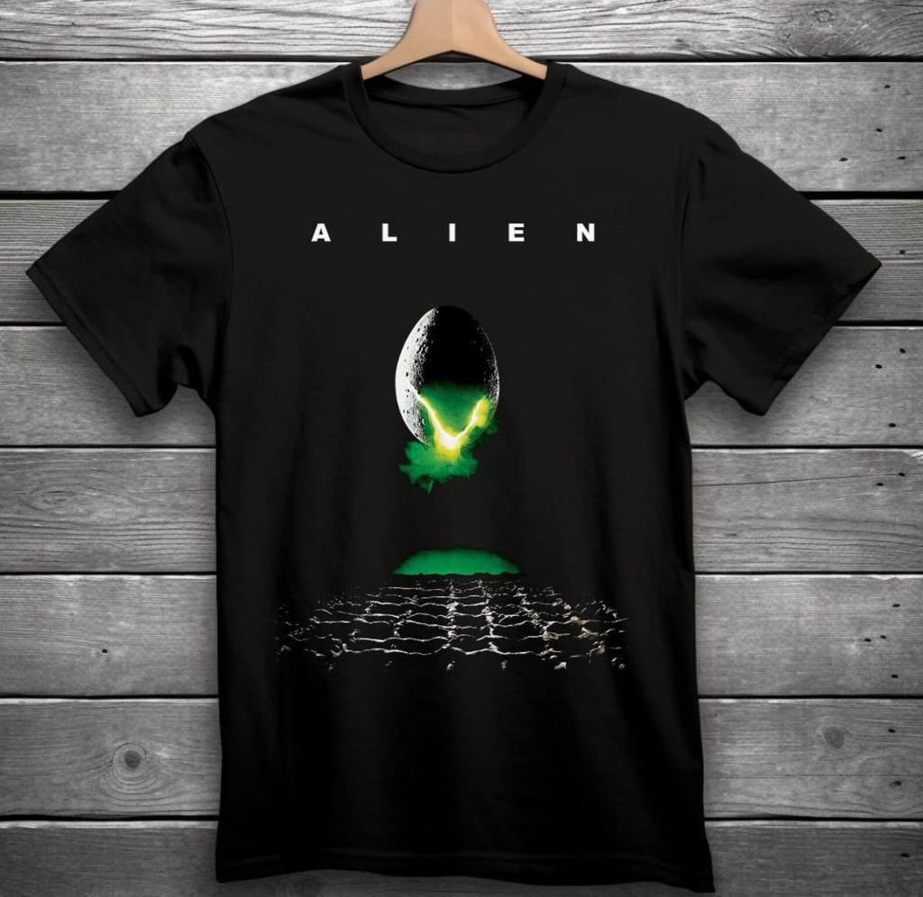 Vintage Limited 90s Egg-Alien-Movie Unisex T shirt Black S-5XL