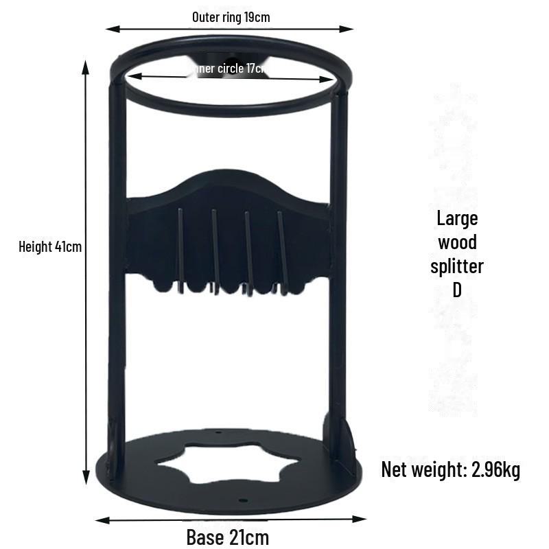 Outdoor Manual Firewood Splitter - Household Wood Splitting Tool