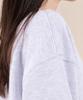 Ellamo French Terry Zipper Pocket Oversized Sweatshirt [Melange]