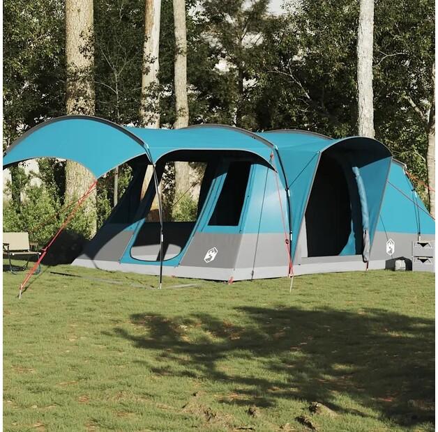 Vidaxl Tunnel Tent 5-person Blue Waterproof