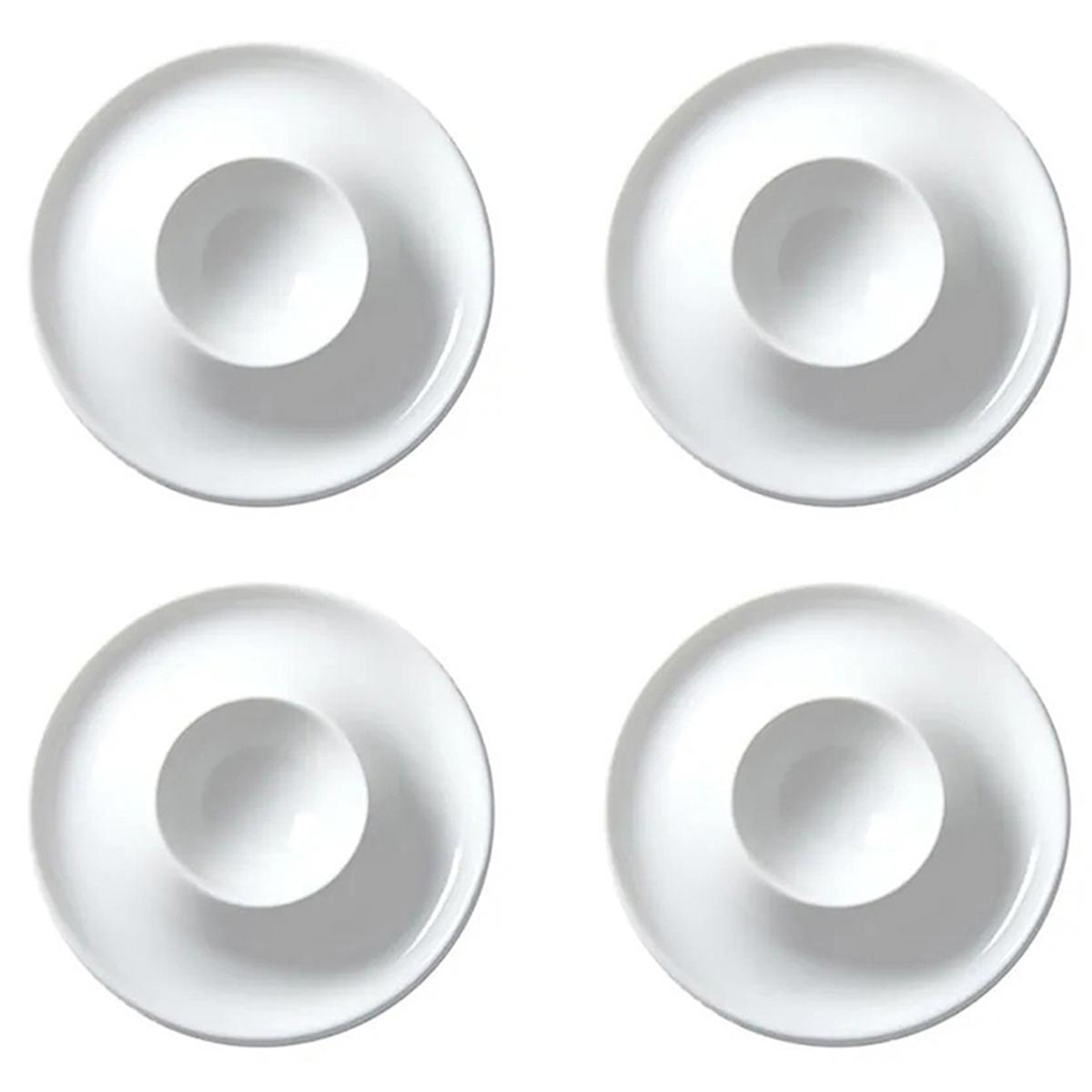 

4 шт. Белые подставки для яиц из пищевого пластика, держатели для яиц, подставки для демонстрации яиц, компактный размер, набор держателей для вареных яиц серебряный