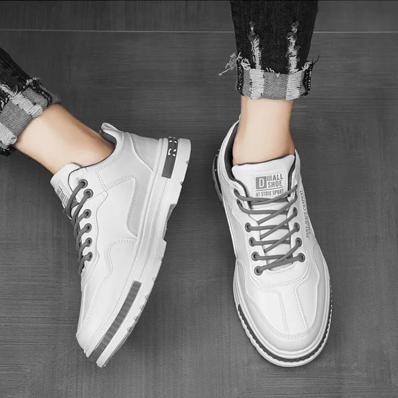 Fashion Men High Top Casual Shoes Summer New Breathable Wear-resistant Sneakers Jogging Non Slip Damping Hiking Shoes