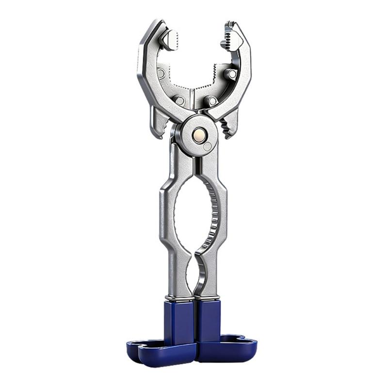 Universal Gas Tank Spanner Wrench Gas Cylinder Pressure Reducing Valves Wrench Opener Gas Valves Wrench серебряный