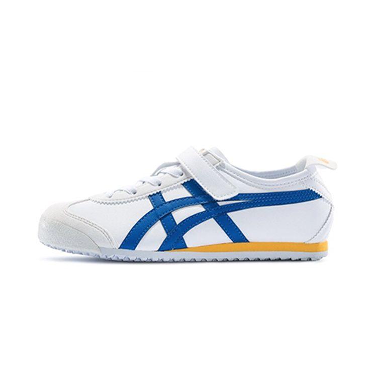 Onitsuka Tiger Mexico 66 Low Top Sneakers Kids Sneakers White Blue 1184A033-102