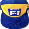 [USED] 80s Satoru Nakajima autographed camel Lotus Honda F1 cap