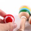 Montessori Spielzeug Holz Geschicklichkeits Schwert Tasse Entwickle Intelligenz Glatte Spielzeuge Pädagogisch Traditionelle Spiele Spielzeug Werfen und Fangen Ball