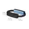 Ice Waist Belt Fan Summer Removable Strong Wind USB Rechargeable Wearable Cooling Fan for Running Farm Traveling Sports Fishing