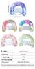 Ins Style Sequin Flower Inflatable Pool Float: U-Shaped Lounge Chair with Net