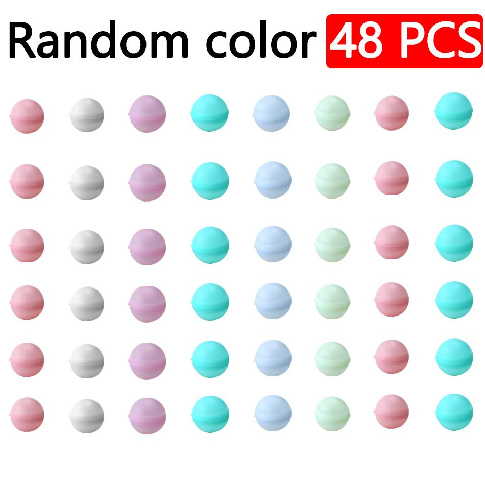 Reusable Water Balloons Toys Quick Fill Self Sealing Water Bomb for Summer GamesChildren's Adults Qutdoor Activities Toy Gifts