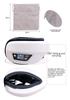 Eye Massager Folding Vibration Airbag Eye Mask Compress Eye Care Instrument Music Eye Massage Glasses Relax Fatigue Device Protect Eyesight and Vision