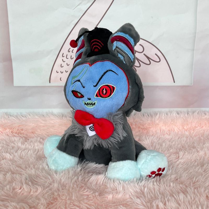 Hazbin Hotel Angel Kitty Plush Toy Adorable Helluva Boss Inspired Stuffed Doll For Fans Collectors