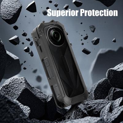 PC Protective Frame for Insta360 X5 Camera Magnetic Quick Release Interface Mounting Bracket Housing Shell Case for Action Camera Accessories
