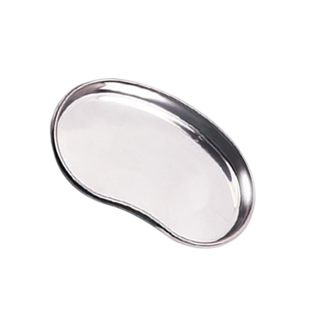 

Stainless Steel Cleaning Dressing Tray Universal Holding Organizer Small Items Storage Container Disinfection Trays