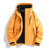 Autumn and winter new autumn and winter outdoor thickened windproof waterproof high quality jacket men and women warm three-in-one group buying
