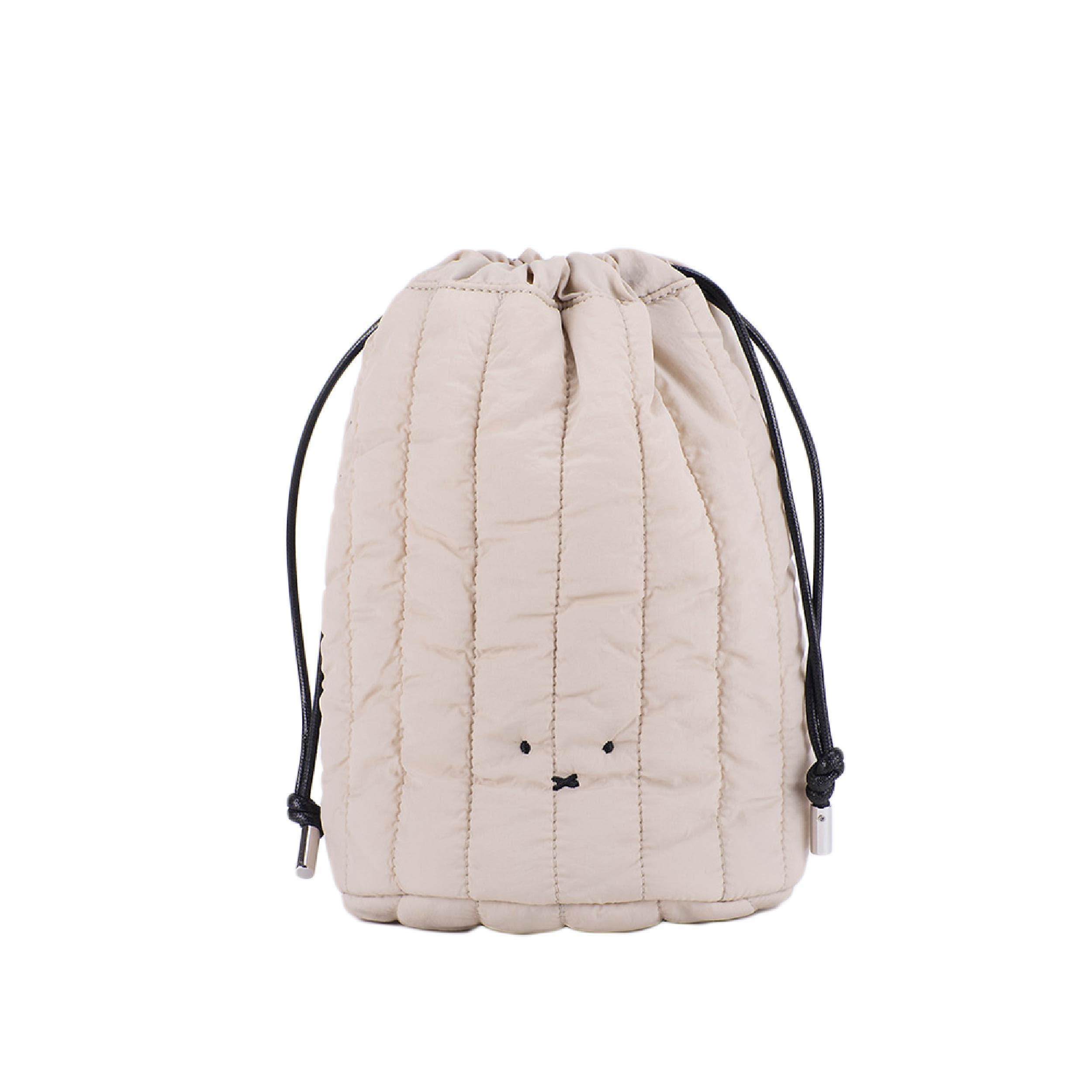 

Dick Bruna Miffy Quilted Tote Bag, Small Bag, Lunch Box, Lightweight, with Bottom, MARGUERITE