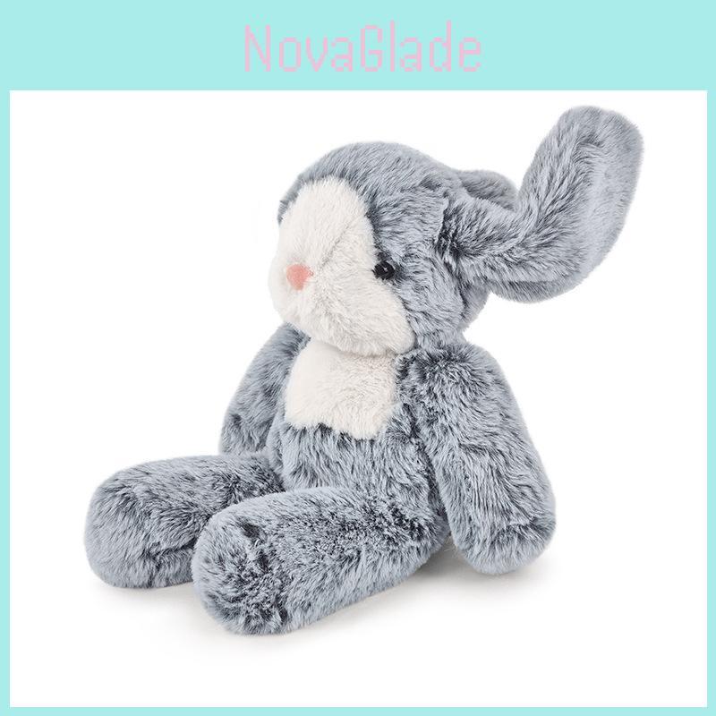 Adorable Plush Rabbit Doll Cuddly Cute Bunny Stuffed Toy For Kids Perfect Gift
