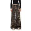 Unisex American Retro Camouflage Overalls – Casual Wide-Leg Hip-Hop Trousers