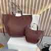 Vintage Large Tote Bag Retro Underarm Composite Leather Shoulder Daily Commute