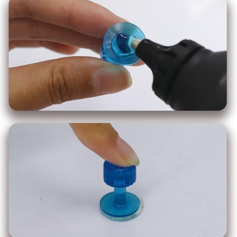 10pcs Glue Tabs Dent Removal Tools Dent Removal Tool Auto Paintless Dent Repair Glue Tabs Auto Maintenance Tools For Car Body